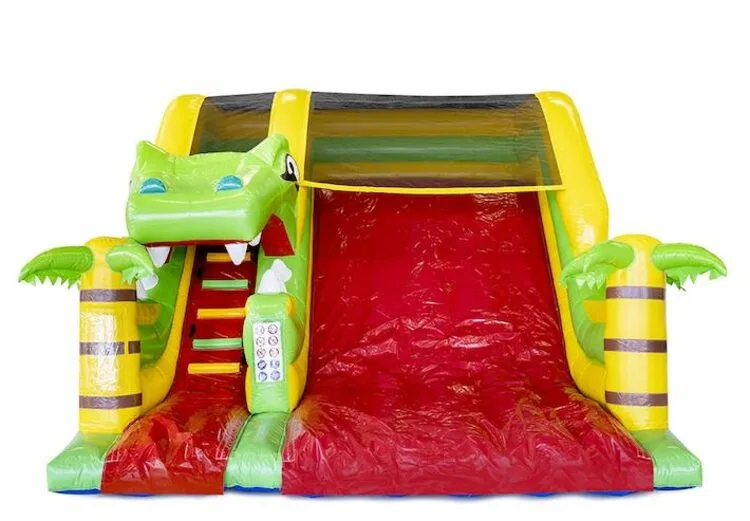 Multiplay dino Onze springkussens en stormbanen. Multiplay Dino